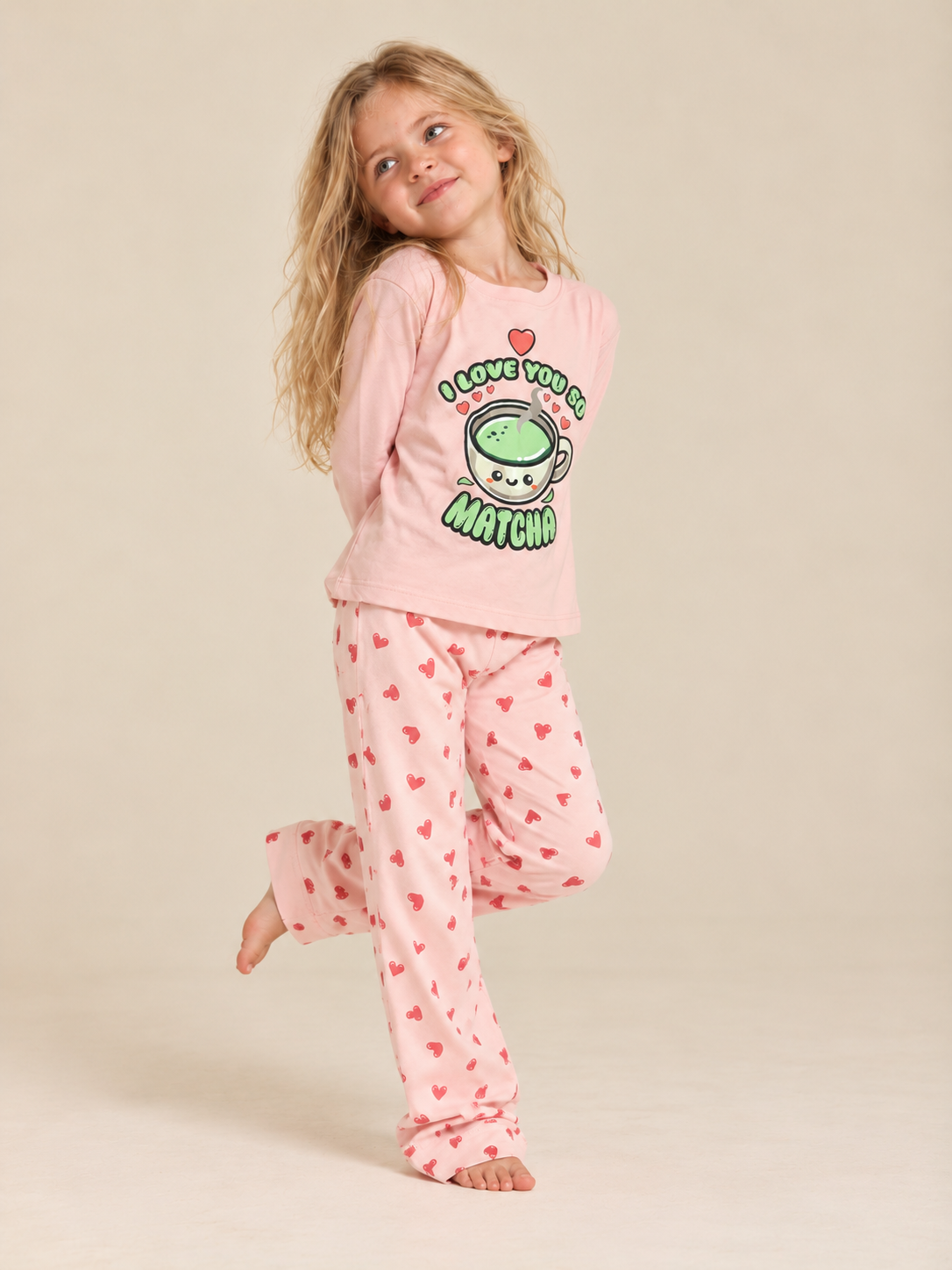 I Love You So Matcha Pajama Set