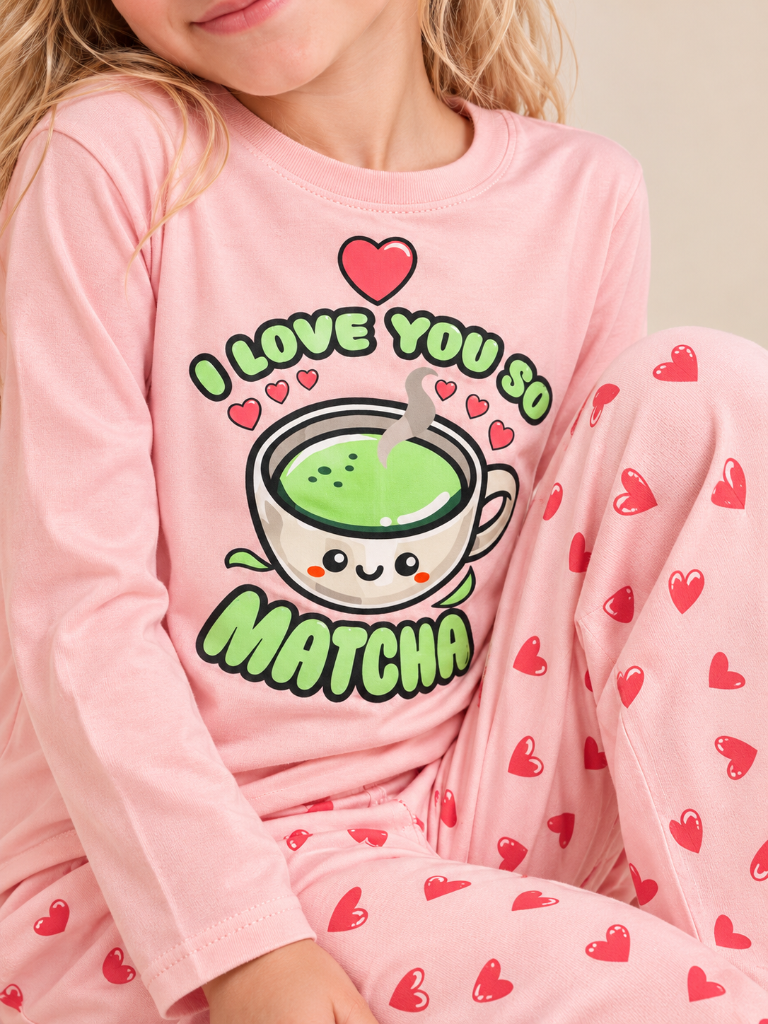 I Love You So Matcha Pajama Set