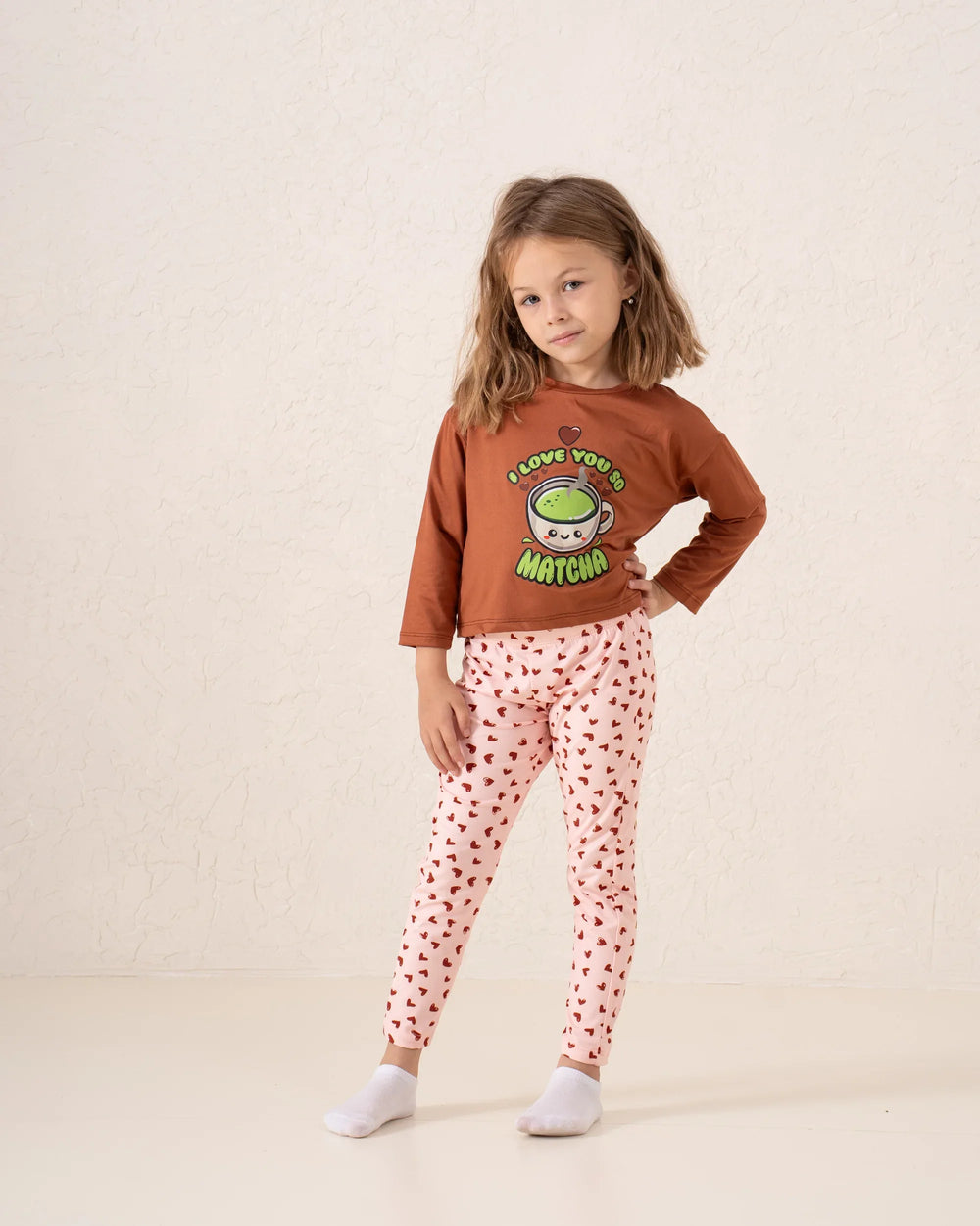 I Love You So Matcha Pajama Set - Venti