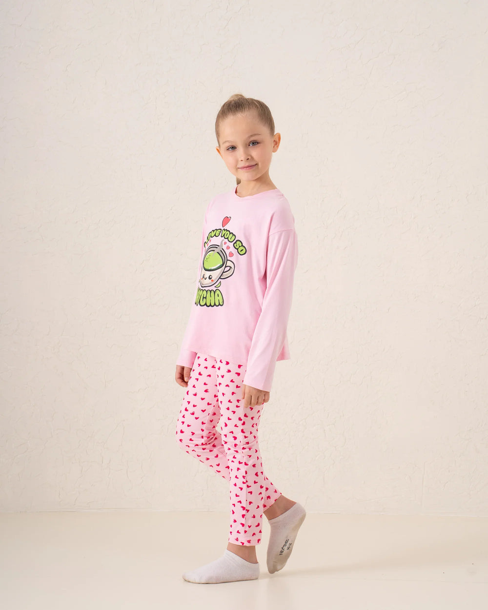 I Love You So Matcha Pajama Set - Venti