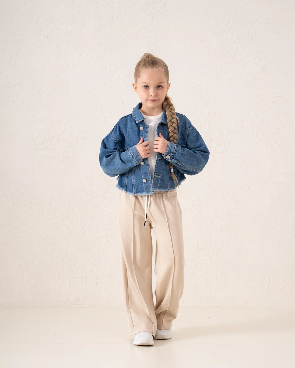 Cropped Denim Jacket - Venti