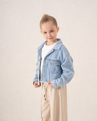 Cropped Denim Jacket