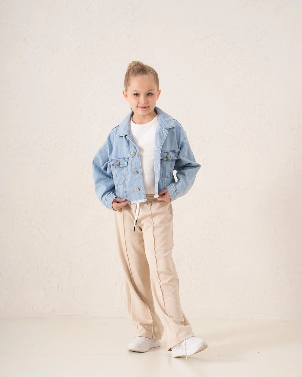 Cropped Denim Jacket - Venti