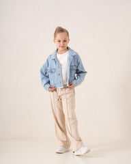 Cropped Denim Jacket