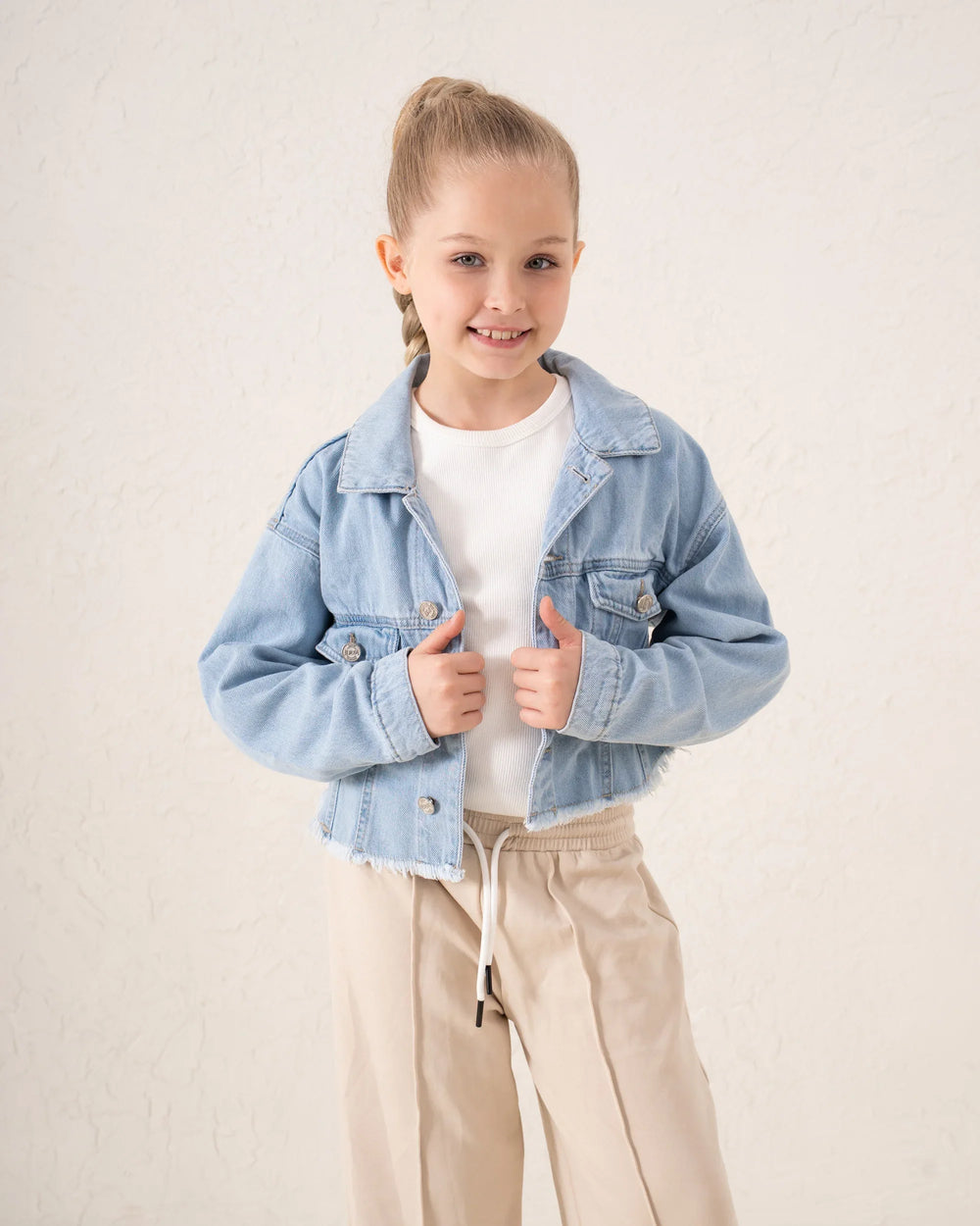 Cropped Denim Jacket - Venti