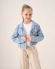 Cropped Denim Jacket