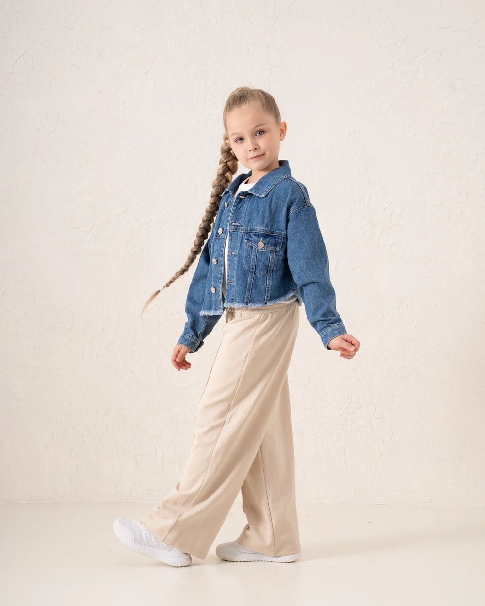 Cropped Denim Jacket - Venti