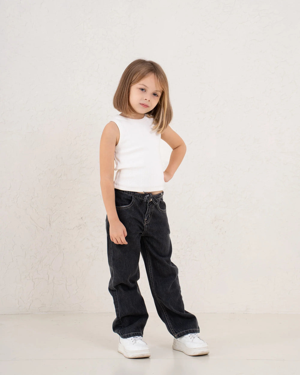 Drawstring Denim Pants - Venti