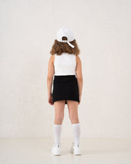 Embellished Bow Mini Skirt