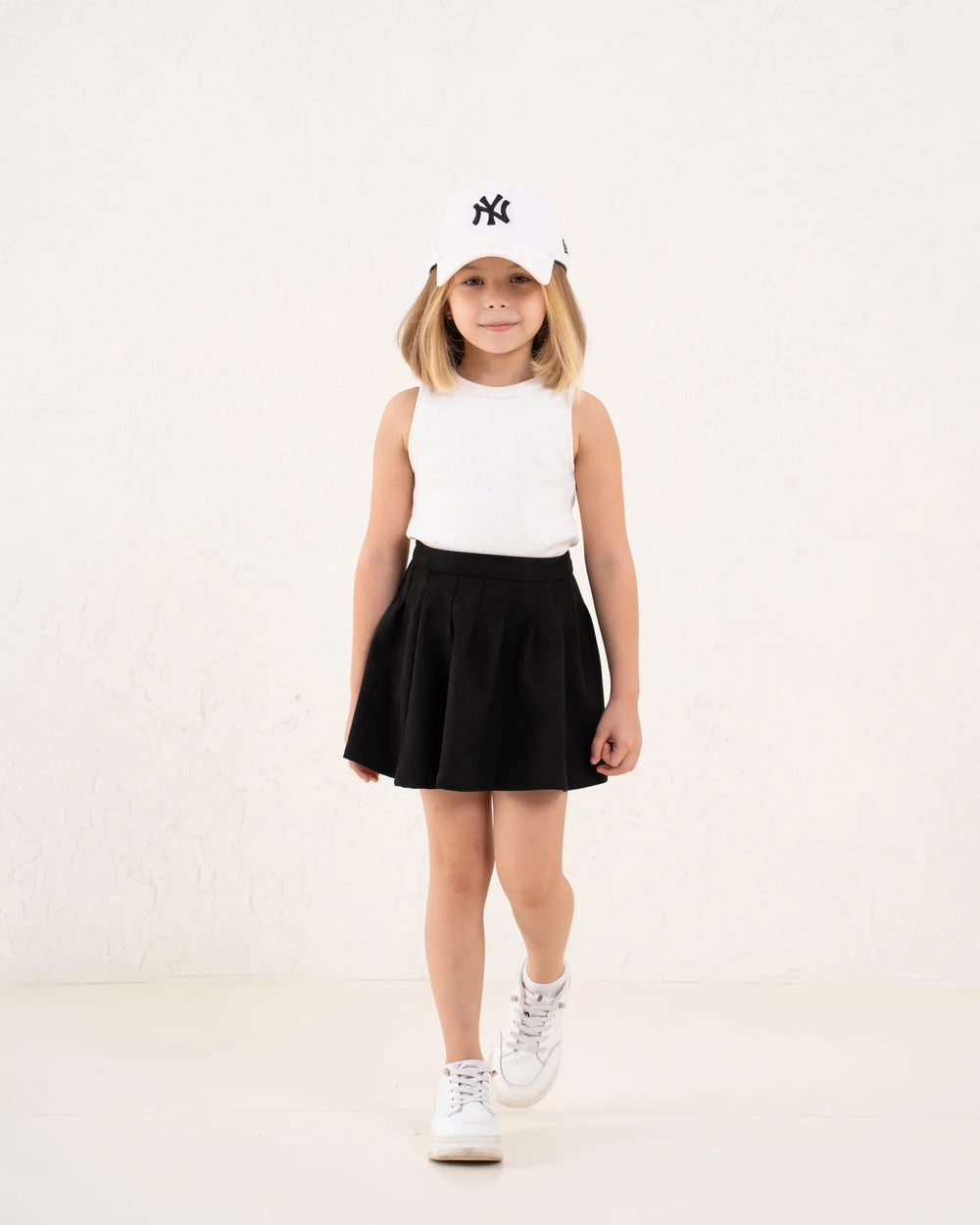 Pleated Suede Skirt - Venti