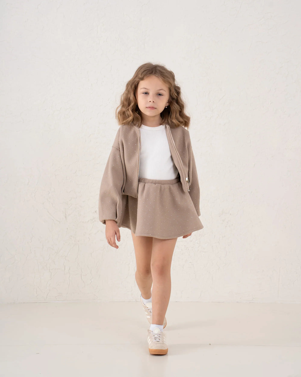 Embellished A-Line Mini Skirt - Venti