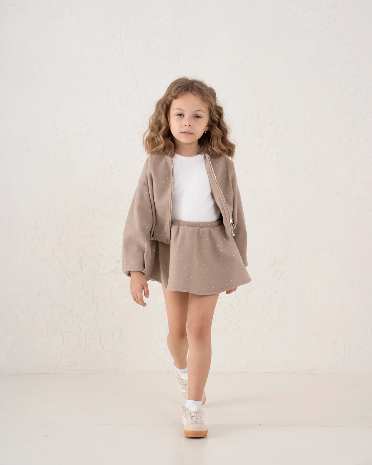 Embellished A-Line Mini Skirt - Venti