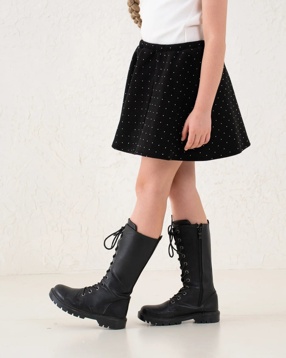 Embellished A-Line Mini Skirt - Venti