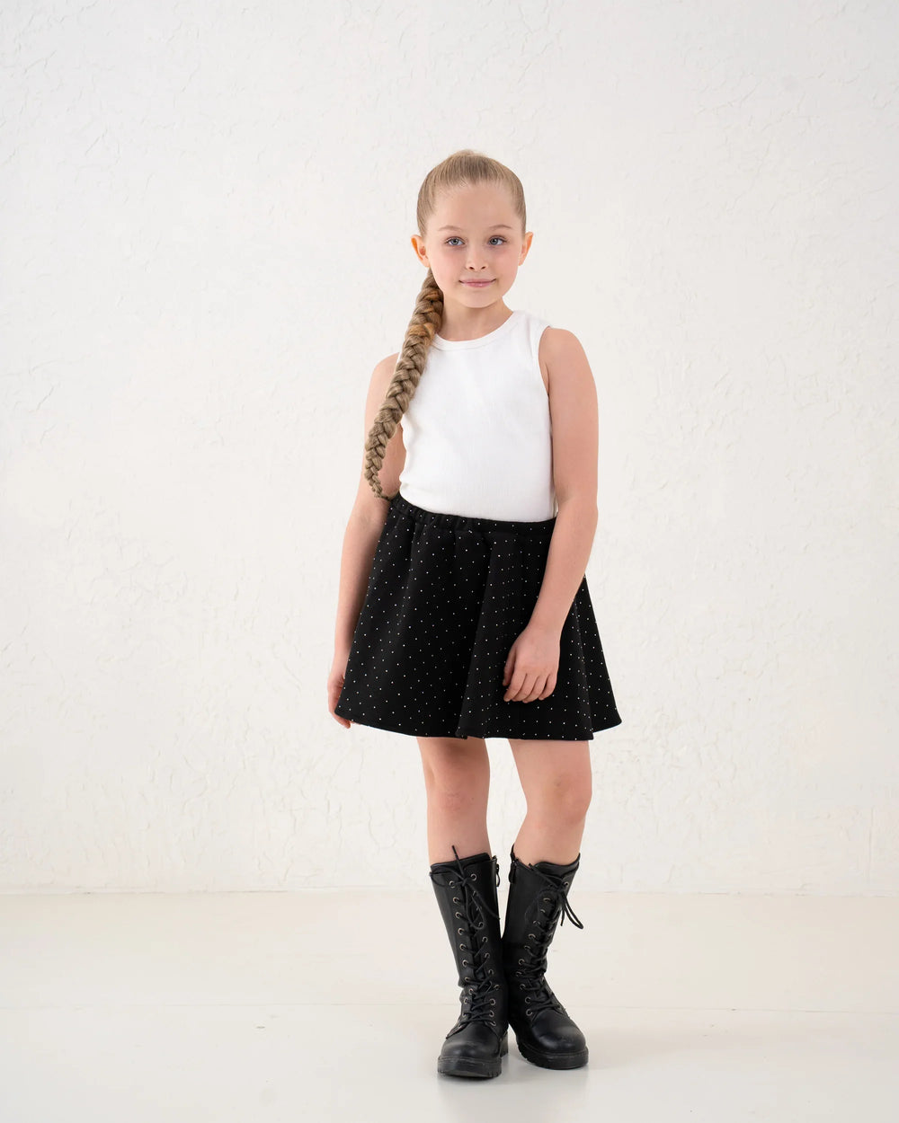 Embellished A-Line Mini Skirt - Venti