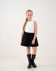 Embellished A-Line Mini Skirt