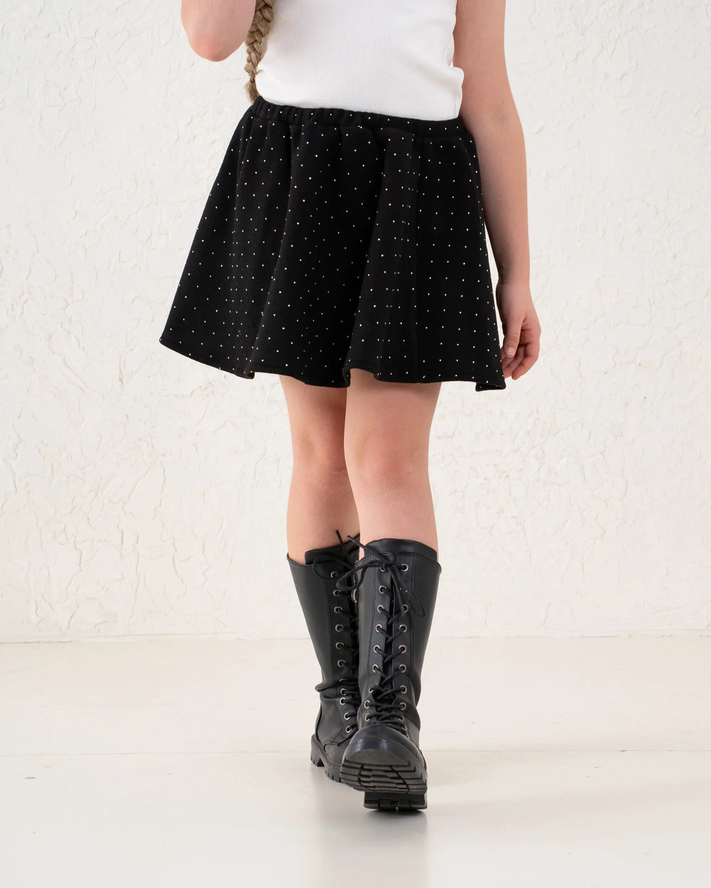 Embellished A-Line Mini Skirt - Venti