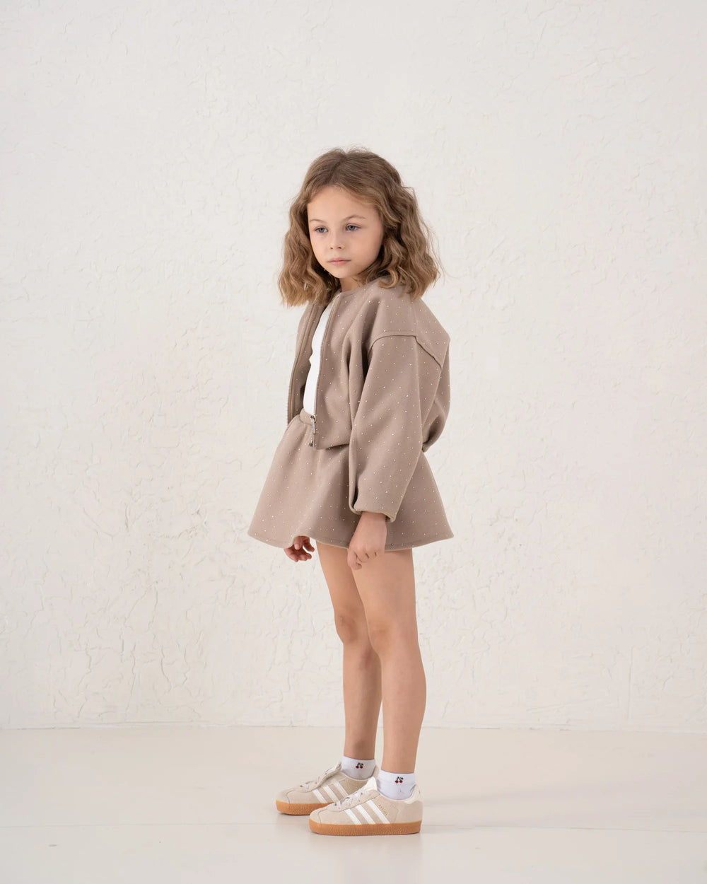 Embellished A-Line Mini Skirt - Venti