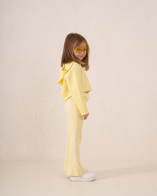 Ribbed Flare Pants