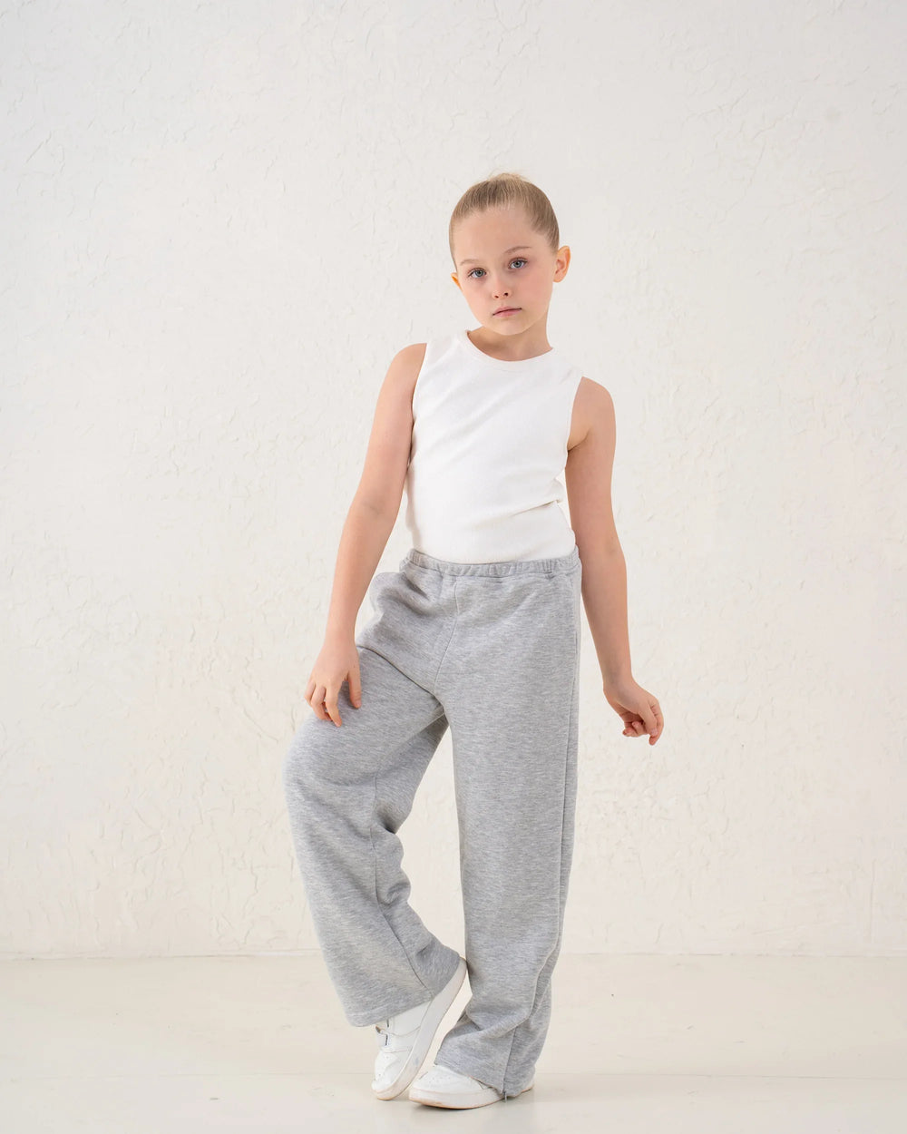 Front Slit Wide-Leg Pants - Venti