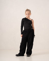 Side Bow Tie Sweatpants