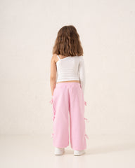 Side Bow Tie Sweatpants