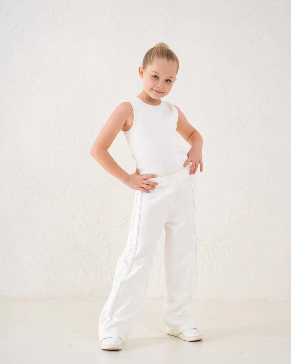 Bow Detail Wide-Leg Pants - Venti