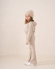 Ribbed Flared Lounge Pants