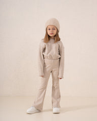 Ribbed Hoodie Pullover