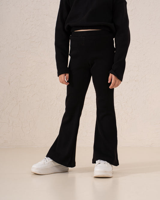 Ribbed Flared Lounge Pants