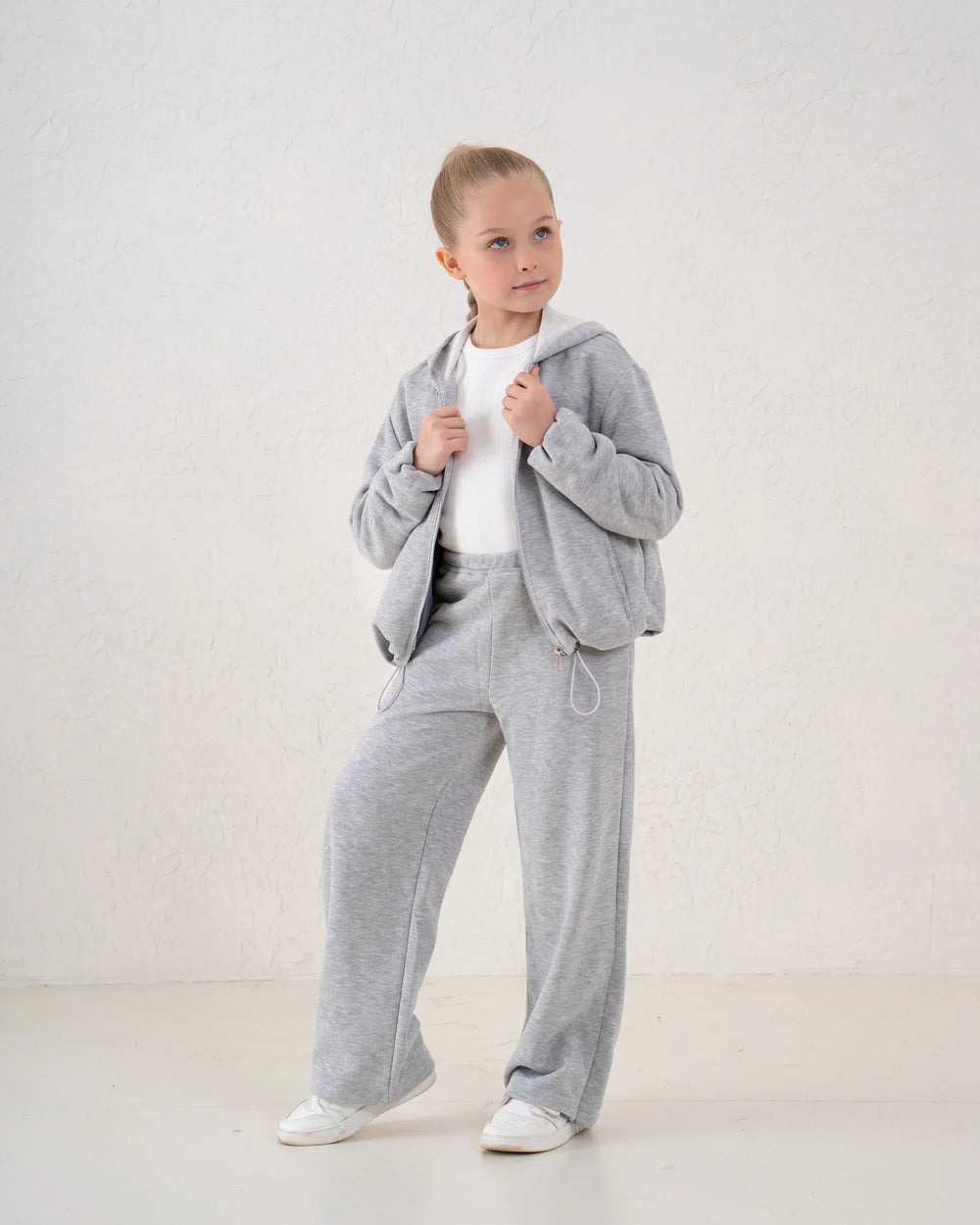 Drawstring Zip-Up Hoodie - Venti