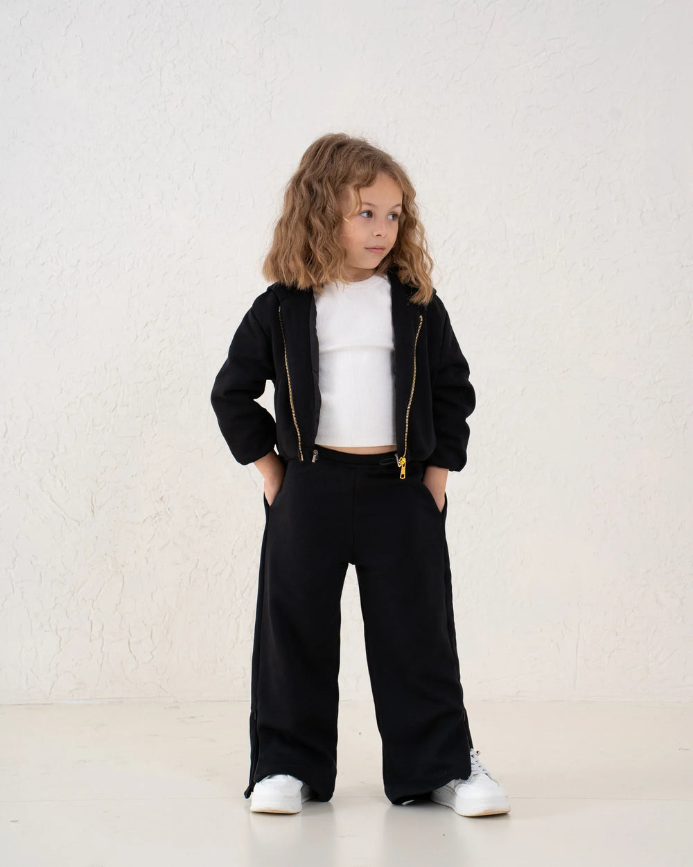 Drawstring Zip-Up Hoodie - Venti