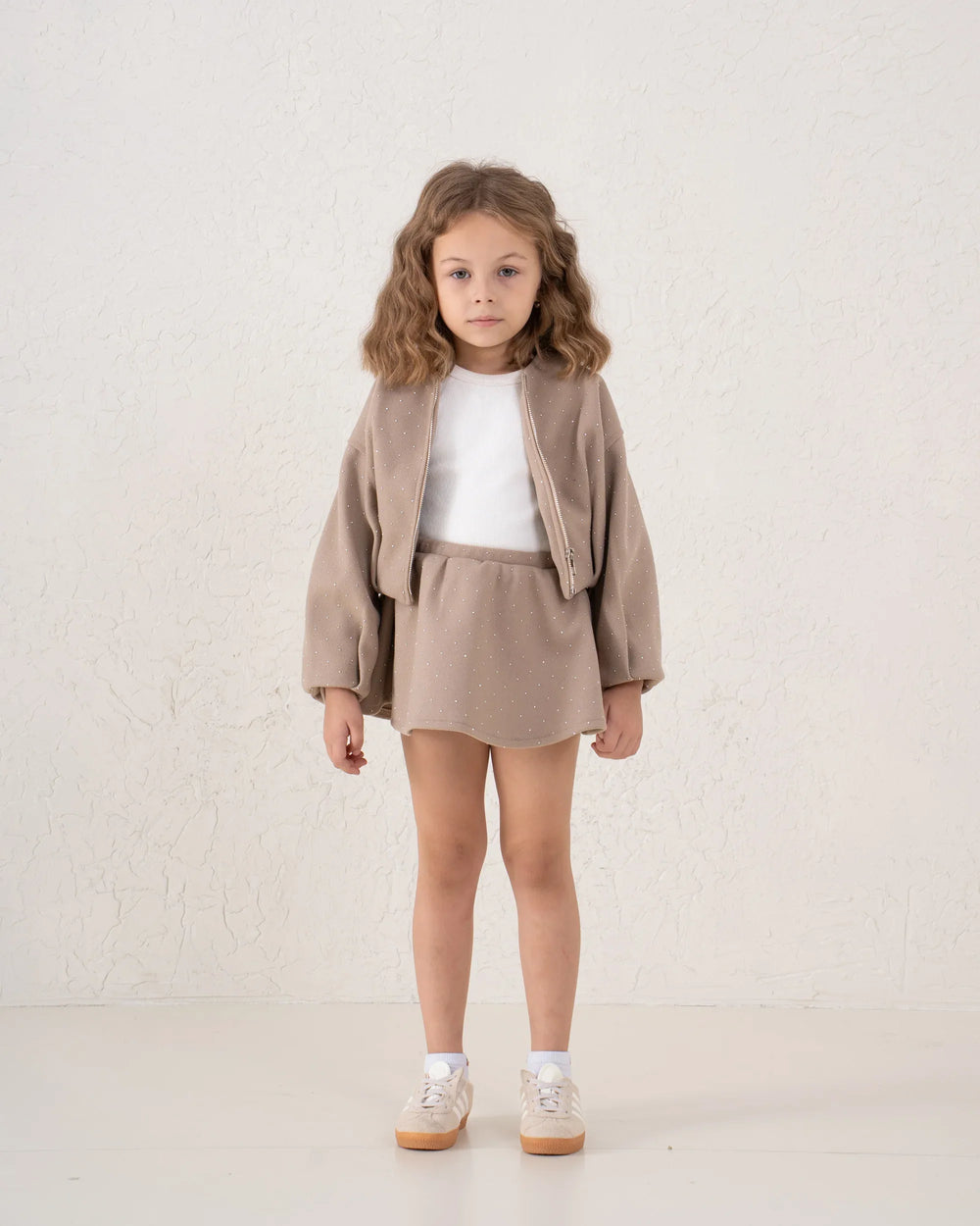 Embellished Sparkling Bomber Jacket - Venti