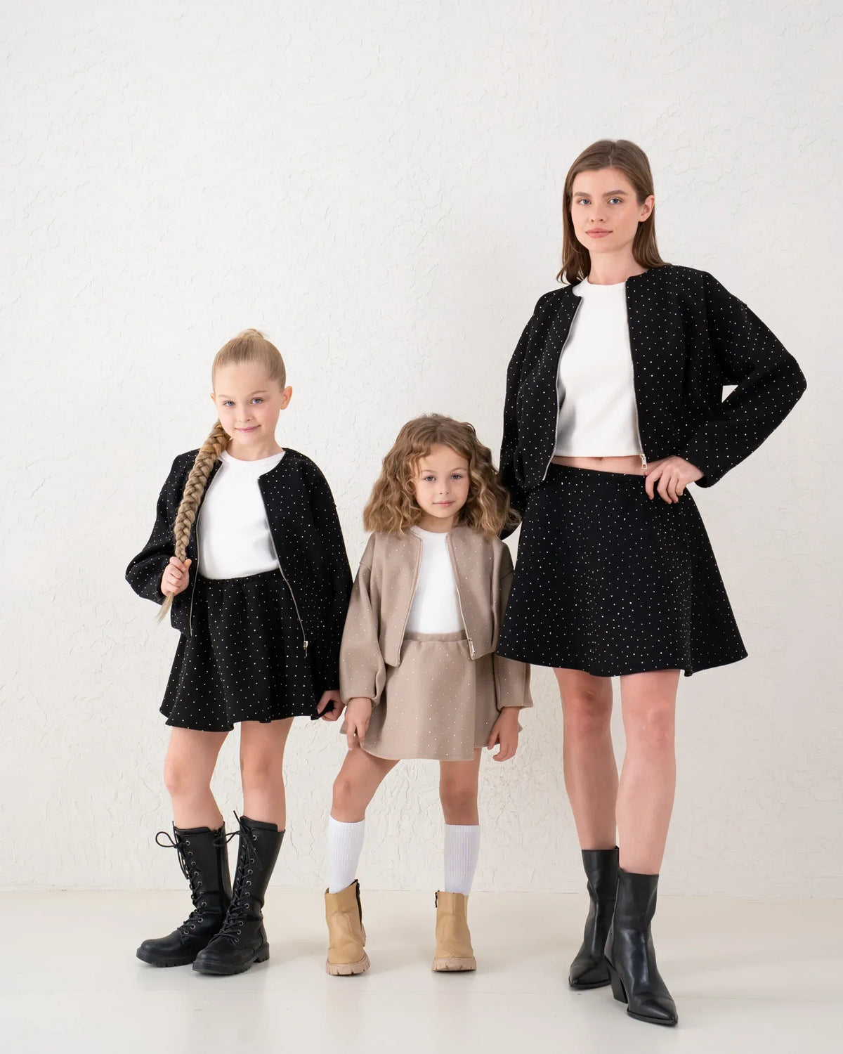 Embellished Sparkling Bomber Jacket - Venti