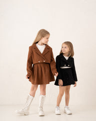 Sparkling Wool-Like Blazer