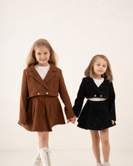 Sparkling Wool-Like Blazer