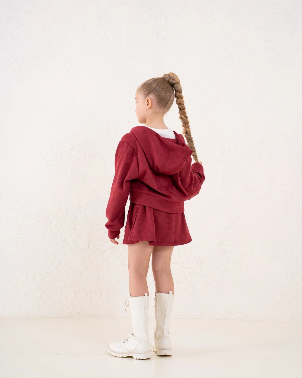 Suede Zip Up Jacket - Venti