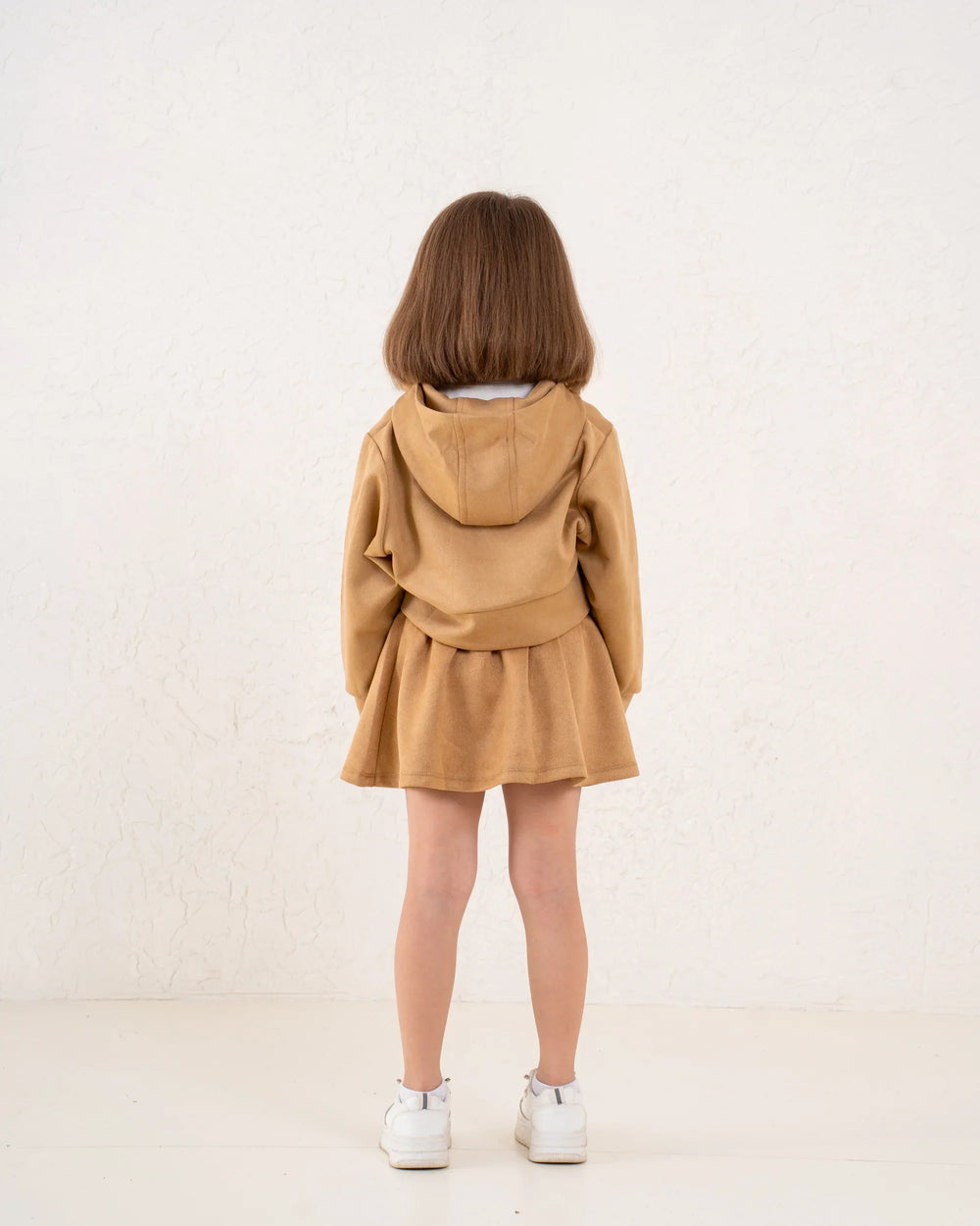 Suede Zip Up Jacket - Venti