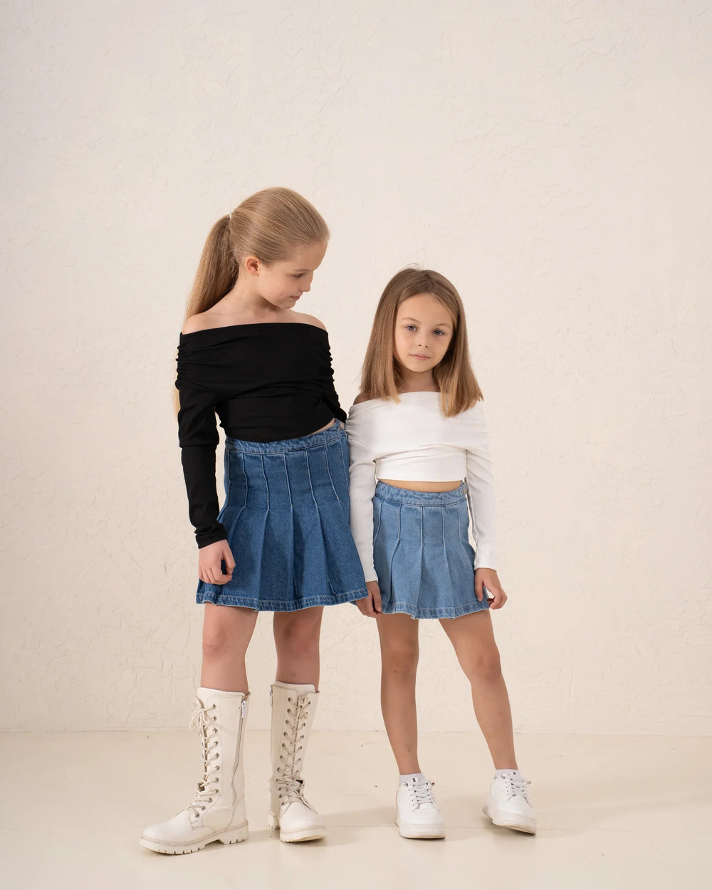 Off-Shoulder Ribbed Top - Venti