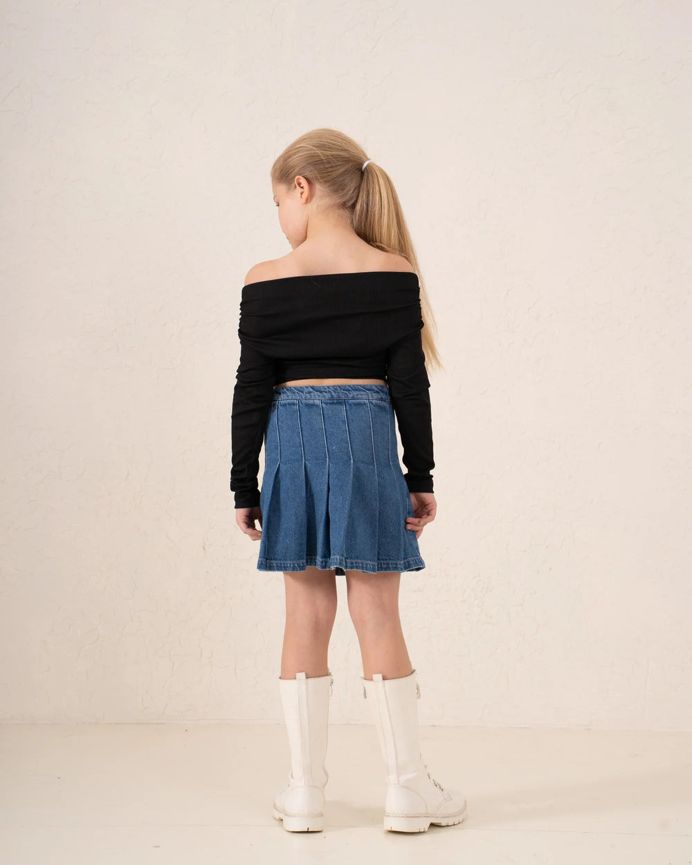 Off-Shoulder Ribbed Top - Venti