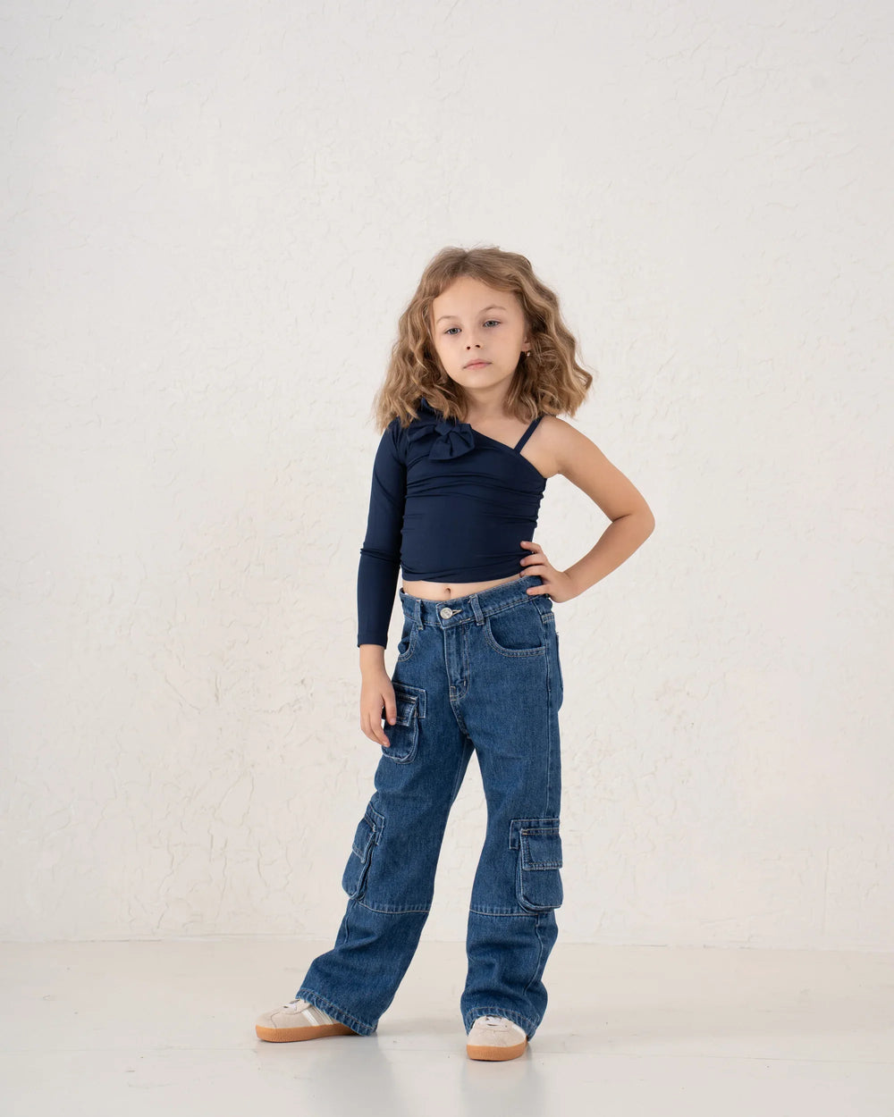 One Shoulder Bow Detail Top - Venti