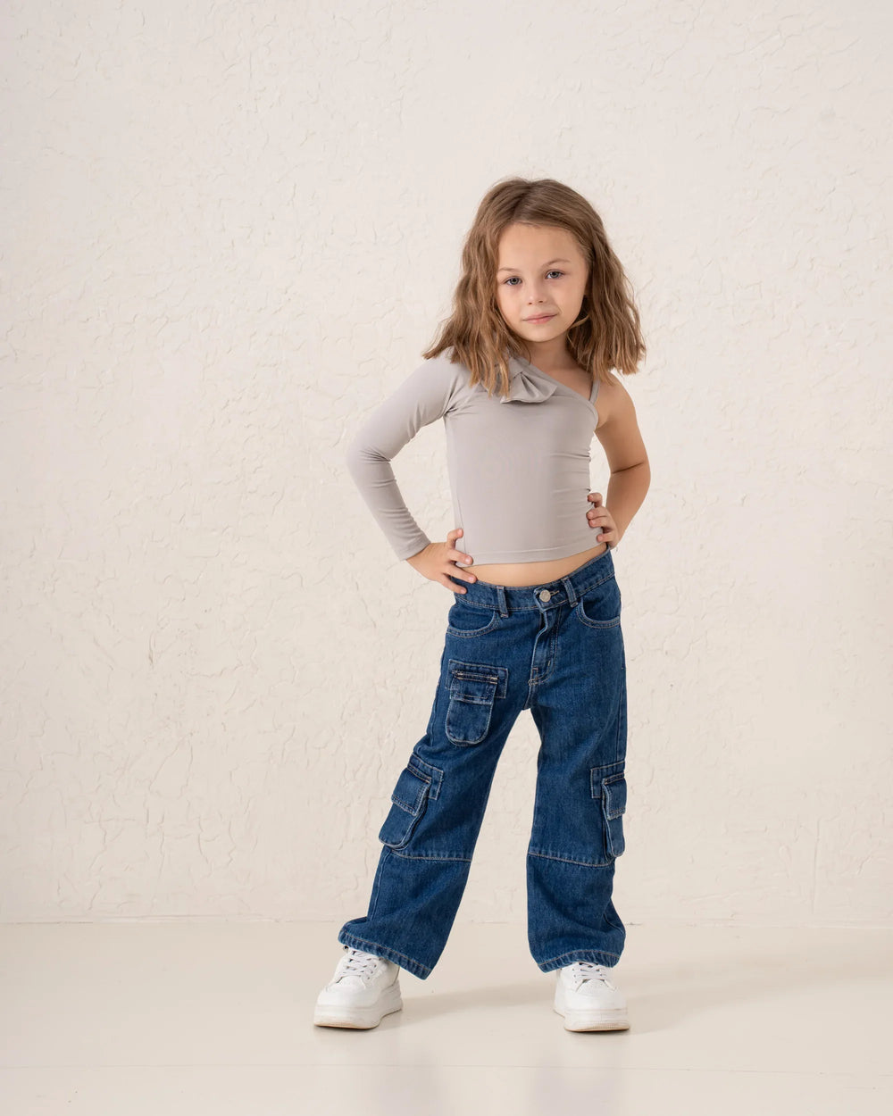 One Shoulder Bow Detail Top - Venti