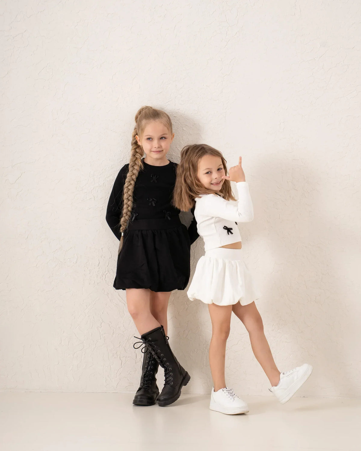 Ribbed Top With Bows - Venti