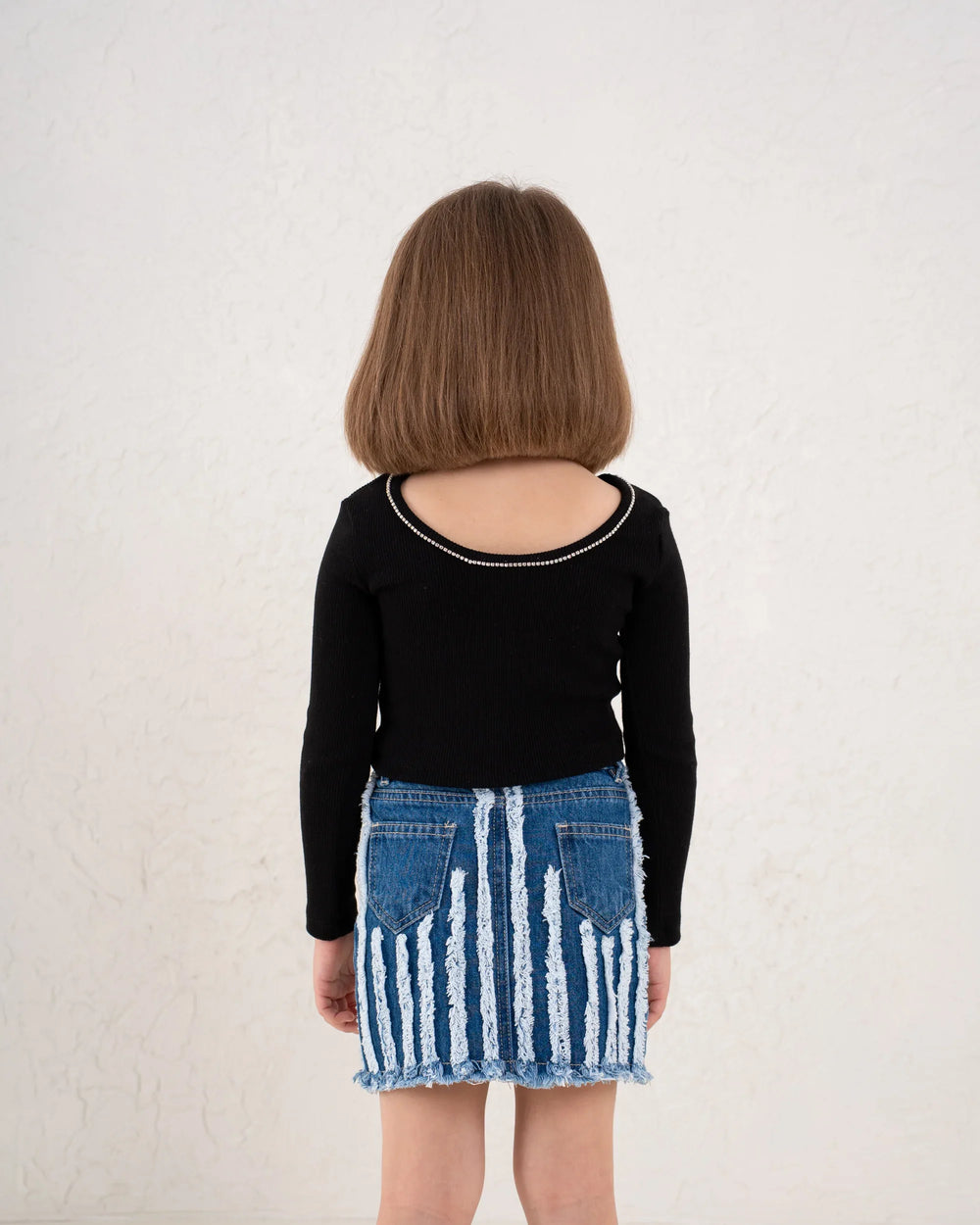 Jeweled Ribbed Top - Venti