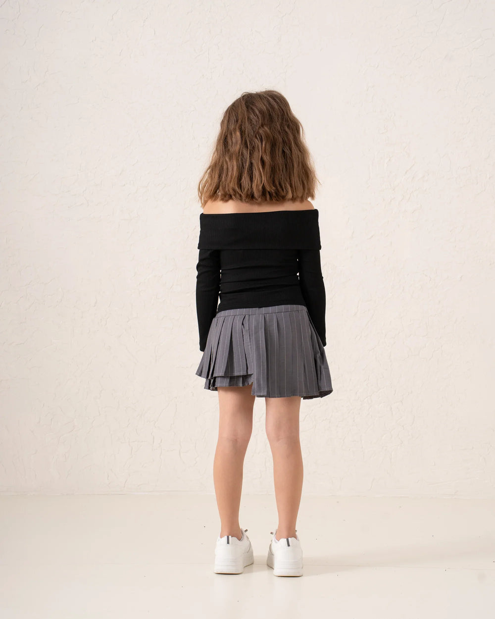 Off-Shoulder Ribbed Top - Venti