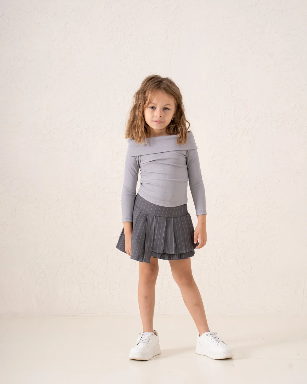 Off-Shoulder Ribbed Top - Venti