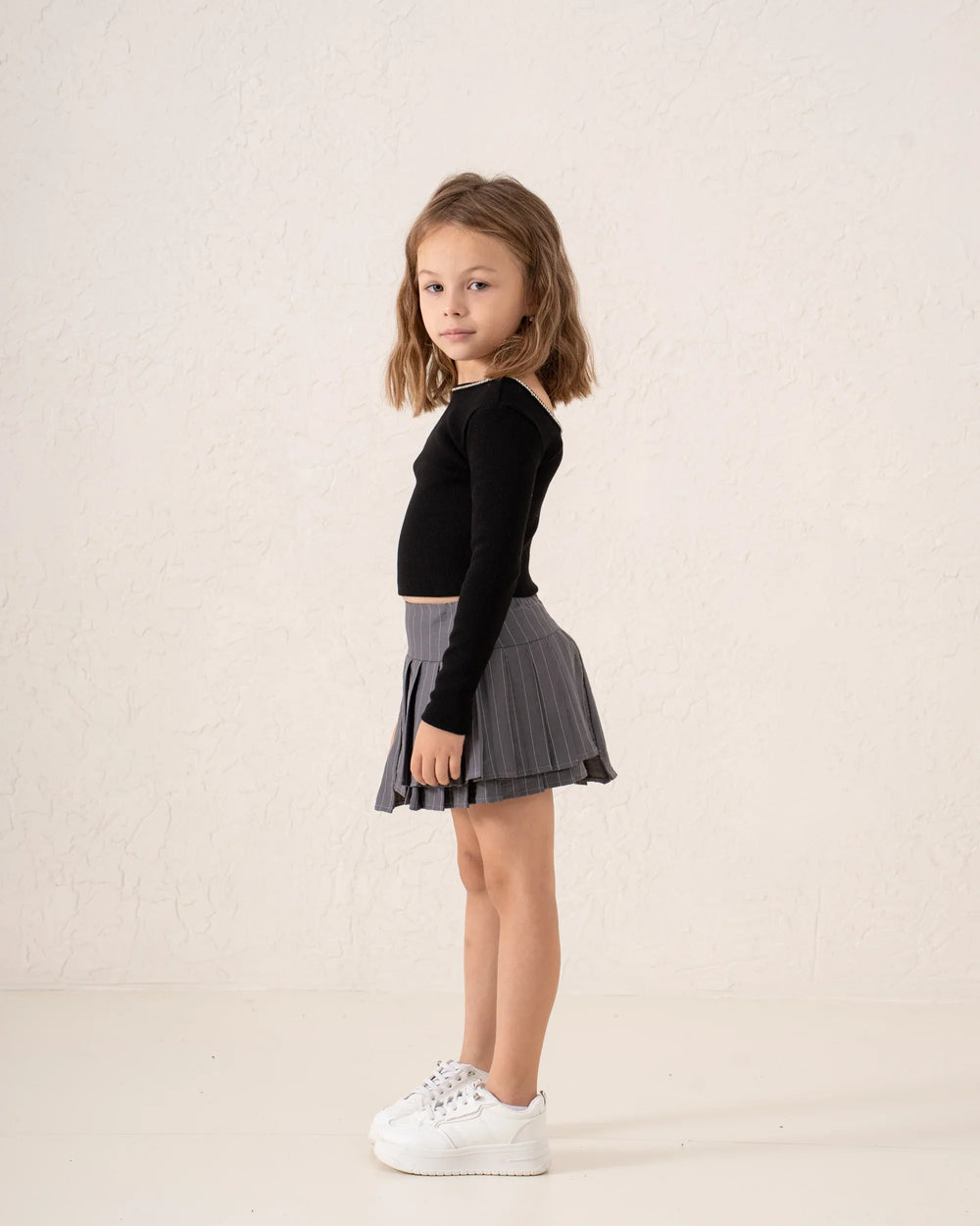 Off-Shoulder Ribbed Top - Venti