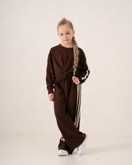 Knotted Stripe Sweatshirt
