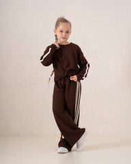 Knotted Stripe Sweatshirt