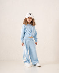 Knotted Stripe Sweatshirt