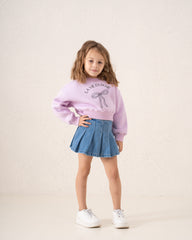 La Vie En Rose - Bow Graphic Sweatshirt
